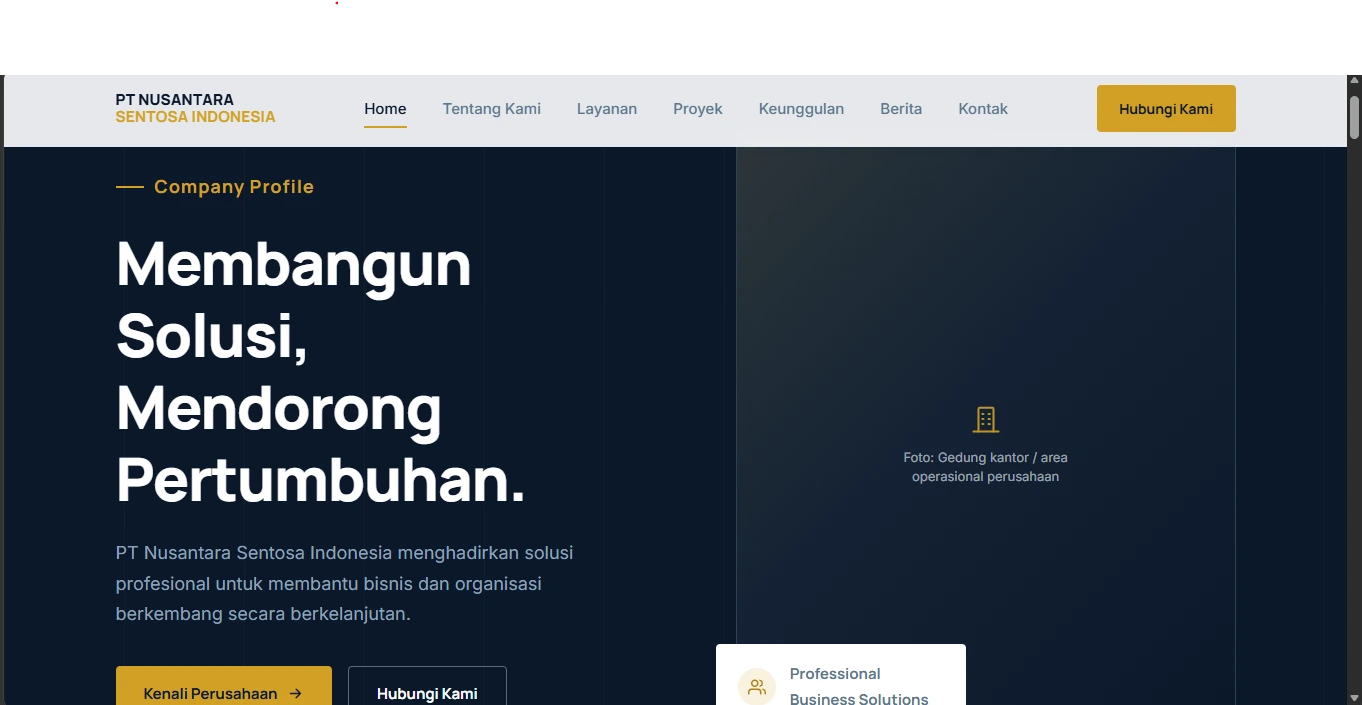Website Perusahaan